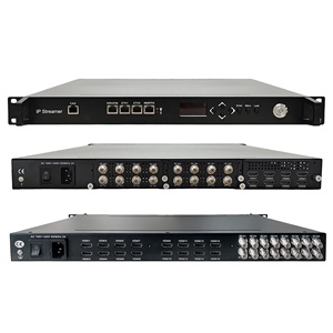 เครื่องเล่นสื่อสตรีมมิ่งดิจิทัลสำหรับจูนเนอร์ DVB-T2/DVB-S2อินพุตหลายช่องทาง1080P HD สำหรับการแปลงโปรโตคอลเซิร์ฟเวอร์ IPTV - Product Image 1