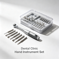Kit de tournevis pour implants dentaires, ensemble d'outils de réparation prothétique universel multi-systèmes avec kit d'hygiène buccale en cadeau