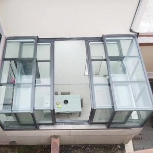 Contemporáneo independiente <span class=keywords><strong>Solarium</strong></span> Winter Garden 4 Season Sunroom Retráctil Aleación de aluminio Vidrio templado para uso en el patio - Product Image 2