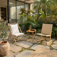 Chaise longue d'extérieur légère et portable, chaise inclinable moderne en aluminium pour patio, jardin, balcon, résistante aux intempéries