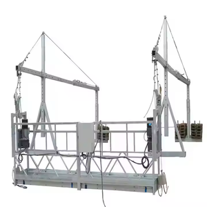 Plataforma de <span class=keywords><strong>Guindola</strong></span> eléctrica galvanizada Plataforma de trabajo móvil suspendida Plataforma de tirantes de <span class=keywords><strong>escalada</strong></span> eléctrica exterior - Product Image 3