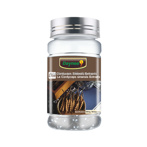 Private Label Cordyceps Sinensis Champignon Kruidenextract Capsules Organische Cordyceps Militaris Extract Poeder Capsules