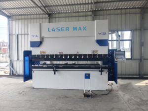 เครื่องกดไฮดรอลิก Lasermax 125t 3200 Da66t 6+1 แกน แบบอัตโนมัติเต็มรูปแบบ สำหรับดัดเหล็กคาร์บอน พร้อมมอเตอร์ปั๊ม LM-PB100 Lasermax 2025 - Product Image 3