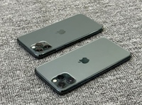 iPhone 11 Pro Max Desbloqueado de Fábrica Original, Pantalla OLED de 6.5 Pulgadas, A13 Bionic, 4GB de RAM, 64/256GB, Teléfono Usado Completamente Probado