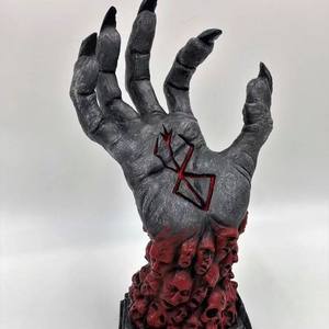 Nouveaux cadeaux d'Halloween Flaming Raging Hands Résine Artisanat Ornements Famille Halloween Décoration - Product Image 2