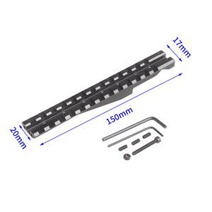 Adaptador de Montaje de Doble Lado Personalizado de Fábrica, Mecanizado CNC en Aleación de Aluminio, Liberación Rápida, Accesorio Táctico para Caza al Aire Libre - Product Image 6