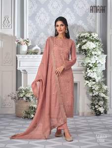 Nueva llegada Salwar Kameez recto para boda y fiesta desgaste paquistaní Salwar Kameez en proveedor mayorista boda Salwar traje - Product Image 4