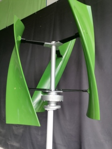 เครื่องกำเนิดไฟฟ้าแม่เหล็กแบบ X ขนาด 10 กิโลวัตต์ แบบแกนตั้งสีเขียว พร้อมใบพัดภายใน รุ่น NE-10000FH - Product Image 4