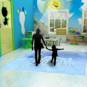 Tùy chỉnh nhanh chóng bắt đầu tương tác tầng hiệu ứng không giới hạn 3D ba chiều tương tác gạch lát sàn Kid trò chơi - Product Image 1
