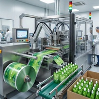 Sachet Doypack Industriel en Aluminium avec Fermeture Zip Refermable, Impression Personnalisée pour Emballage de Thé