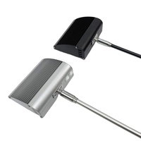 Foco LED para Exposiciones 20W 30W de Aluminio con Brazo Largo y Cabezal Tipo Pala Ra80 IP20 AC 85-265V Enlazable para Fondo de Stand de Ferias Comerciales