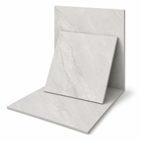Carreaux en porcelaine DEER TILE aspect marbre gris clair 750x1500mm résistants aux acides et antidérapants pour sol et mur de cuisine et salle de bain