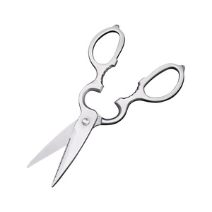 Stainless Steel <b>Kitchen</b> <b>Scissors</b> Straight Head Household Use Yangjiang Origin Bulk Specification - Product Image 3
