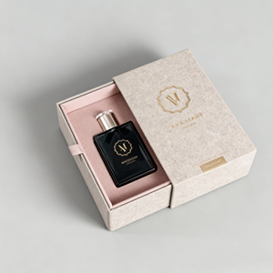 Luxury Custom Empty <b>30ML</b> <b>Perfume</b> Glass <b>Bottle</b> with Golden Magnetic Lid Pump Sprayer Sealing Elegant Packing Box - Product Image 2