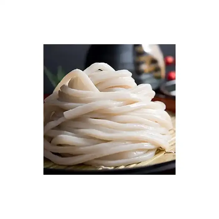 Typical Udon Noodles Japanese Food Ingredients Grain Products