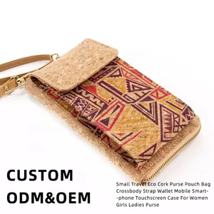 Cartera de corcho a la moda para mujer, bolso de hombro para teléfono inteligente, bolsas de muestra cruzadas - Product Image 6