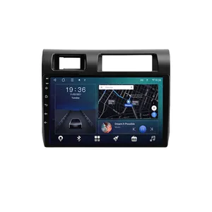 Radio Mobil 2Din untuk Toyota Land Cruiser LC 2007-2020, Pemutar Multimedia GPS RDS AM FM Tanpa DVD