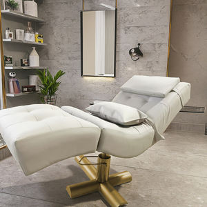 油圧式 フェイシャルベッド モダン ラグジュアリー ラッシュベッド マッサージテーブル アイラッシュチェア シャンプー スパ カーブ 美容 フェイシャルベッド サロン家具 - Product Image 3