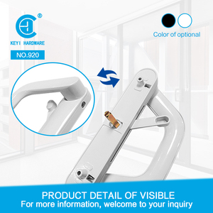 Manija de <span class=keywords><strong>Puerta</strong></span> <span class=keywords><strong>Corredera</strong></span> en Forma de D de un Solo Lado con Cerradura y Cilindro, Modelo NO.920 de KEYI Hardware - Product Image 5