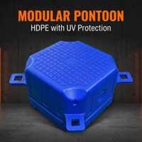 Ponton flottant en plastique pour bateau