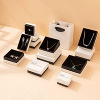 Boîte d'emballage en papier pour cadeaux électroniques de luxe en gros, personnalisée, avec couvercle orange, base supérieure et inférieure en carton rigide pour bijoux