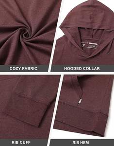 Sudaderas con Capucha de Forro Polar de Poliéster con Bordado de Logotipo Personalizado de Marca Privada - Unisex, Talla Grande, Secado Rápido, Ropa de Invierno - Product Image 6