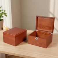 Urnas de Madera Personalizadas para Mascotas ZHIHE, Ataúdes Ecológicos Biodegradables de Madera Sólida de Alta Gama, Personalizables con Láser, para Perros