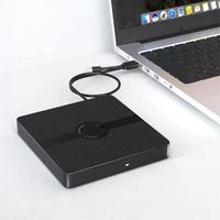 External Combo Drive Optical Drives Portable DVD+RW USB 3.0 Type-C Interface Tray Type 2MB Cache DVD Burner Laptop/PC/Desktop