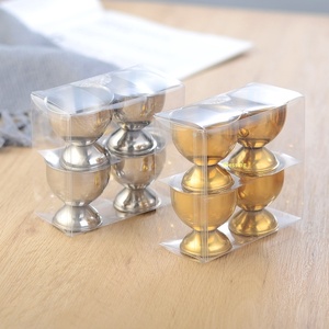 Soporte para <span class=keywords><strong>Huevos</strong></span> de Acero Inoxidable, para <span class=keywords><strong>Huevos</strong></span> Duros o Pasados por Agua, Base Metálica Resistente a la Corrosión, Bandeja Duradera - Product Image 1