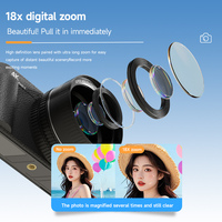 Nouvel appareil photo numérique économique V5 pour étudiants Micro Single CCD Rotating Screen Beauty Shots Party Selfies CMOS Sensor Element