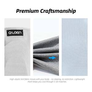 <span class=keywords><strong>Rodilleras</strong></span> Deportivas Profesionales de Poliéster y Algodón, Antideslizantes, Impermeables, Transpirables, con Diseño Ajustable y Acolchado Grueso <span class=keywords><strong>para</strong></span> Gimnasio - Product Image 4