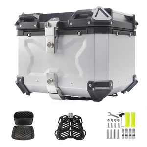 Baúl Trasero para Motocicleta Personalizado, Caja de Equipaje de 65L, <span class=keywords><strong>Maleta</strong></span> de Viaje para Motocicleta, Compatible con Todas las Motocicletas - Product Image 4