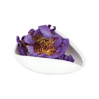 Nouvelle Récolte de Pétales de Lotus Bleu Séchés, Ingrédients pour Tisane de Fleur de Lotus Bleu, Approvisionnement en Gros