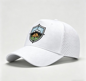 Gorra Trucker Blanca Bordada Personalizada, Unisex, Transpirable, de Malla, Ajustable, para Deportes al Aire Libre - Product Image 2