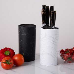 ที่วางมีดพลาสติกทรงกระบอก Royal Lifang สไตล์โมเดิร์นมินิมอล สำหรับเก็บมีด - Product Image 2