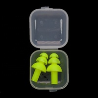 Bouchons d'oreille unisexe imperméable d'entraînement de natation de Bouchons d'oreille de natation de silicone pour la Bouchons d'oreille de réduction du bruit