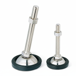 AUTOCFT Série A-PLSR-20 Pied de mise à niveau avec tampon en caoutchouc antidérapant pour équipement de machine-outil - Product Image 1