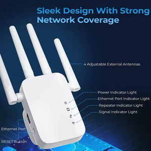 Hot 4 Antenna Remote 2,4G Wireless <span class=keywords><strong>Wifi</strong></span> Repeater Router Signal Expander 802.11n Amplificador de <span class=keywords><strong>señal</strong></span> - Product Image 5