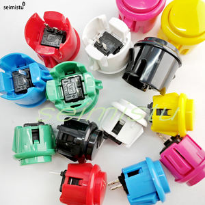 Kit Arcade Neo Geo DIY Sanwa Hitachi Controller Micro interruttore 24mm 30mm Joystick in plastica per uso domestico batteria inglese - Product Image 6