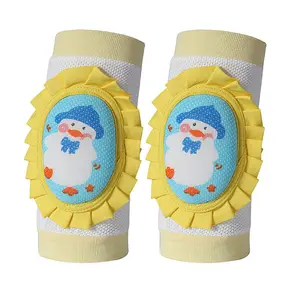 Children's Sports Crawling and Walking Cartoon Animal Summer Thin Knee Guards for baby