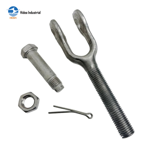 Mordaza y gancho para tensor de acero al carbono forjado tipo EE. UU. de alta resistencia HG-228 ASTM AISI 1045 HDG FF-T-791b ASTM F-1145 ASME B30.26 - Product Image 5