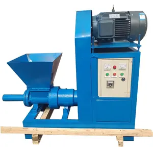 चीन अच्छी गुणवत्ता निर्माता लकड़ी का कोयला बनाने extruding मशीन/कोयला रॉड extruder मशीन