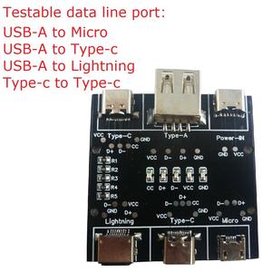 UD11A03 DT3 <strong>Data</strong> <strong>Cable</strong> Detection Board USB <strong>Cable</strong> <strong>Tester</strong> for IOS Short Circuit On-Off Switching Type-C Test Board Tool Module - Product Image 5