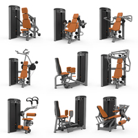 Machine de musculation professionnelle de haute qualité pour la musculation et le fitness, presse pectorale assise à sélection de charge par broche, en acier, vente en gros