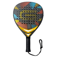 Fabricant OEM de premier plan, raquette de padel en fibre de carbone 12K de haute qualité, logo personnalisé, impression 3D, système de trous intelligents