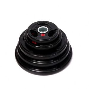 Equipo de Gimnasio Comercial para el Hogar, Discos de Pesas, Discos de Levantamiento de Pesas, Discos de Pesas de Hierro con Revestimiento Tri-Grip, Discos de Pesas de Goma - Product Image 2