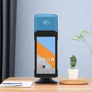 Penjualan terlaris grosir pabrik Pos genggam Android dengan Terminal Printer untuk sistem Pos pembayaran dengan perangkat lunak dan pembaca kartu Nfc