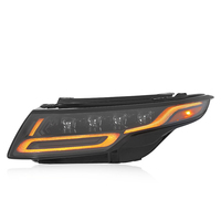 Adapté pour Land Rover Range Rover Evoque 2012-2018, modification du bloc optique avec nouveaux feux de jour à LED et clignotants dynamiques.