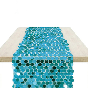 Camino de Mesa de Lentejuelas Grande de 30*275cm y 18mm para Decoración de Mesa de Boda o Fiesta - Product Image 5