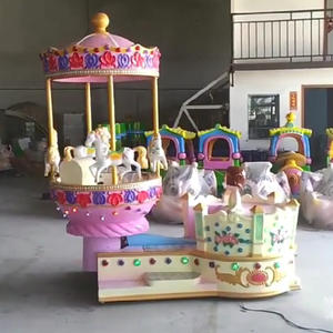 Equipo <span class=keywords><strong>de</strong></span> <span class=keywords><strong>parque</strong></span> infantil para interior y exterior, carrusel eléctrico, redondo, <span class=keywords><strong>2022</strong></span> - Product Image 5